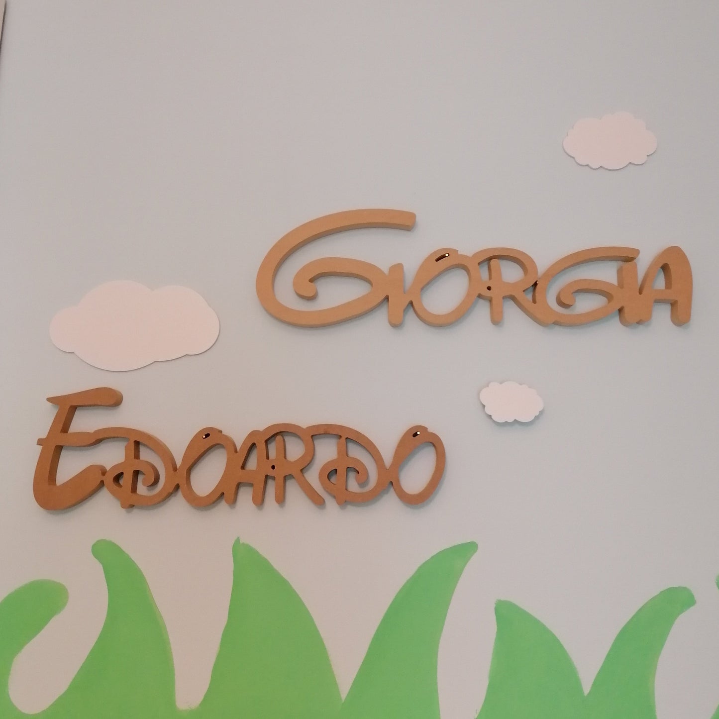 Scritta in legno